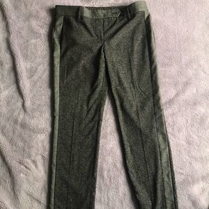 Ann Taylor Slim Dress Pant with Tuxedo Stripe